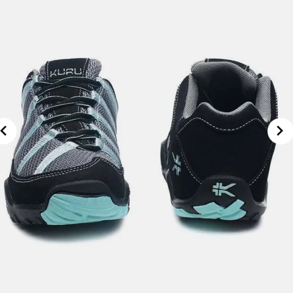KURU CHICANE Black and Teal Athletic‎ Shoes size 10.5 M
